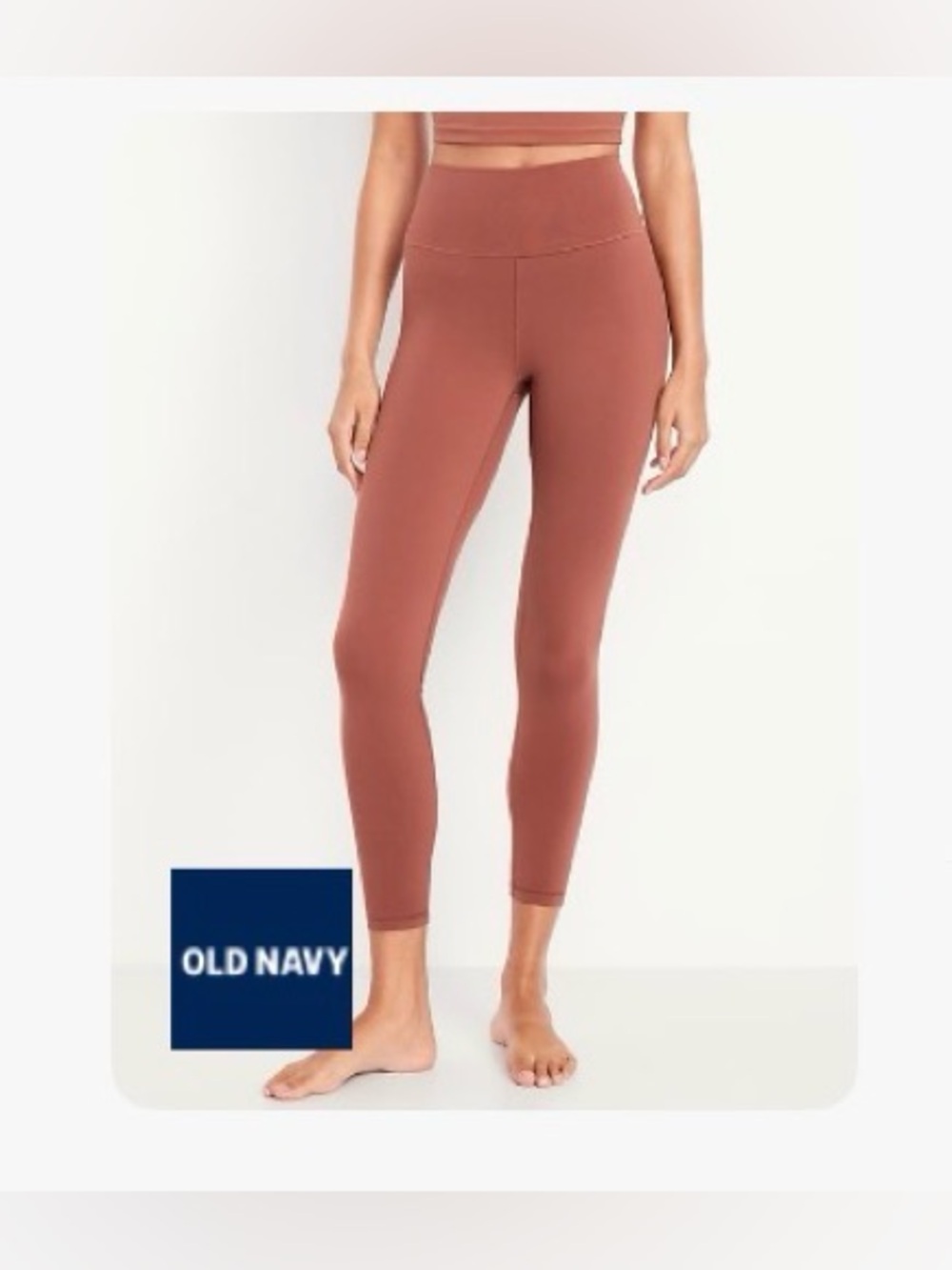 High waisted studio smooth full length leggings